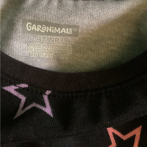 Garanimals Girls Star Long Sleeve T-Shirt Size 3T NWT - Picture 5 of 11